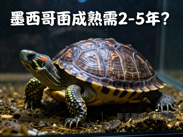 墨西哥蛋龟性成熟需2-5年?警惕易受惊跳缸,新手避坑指南