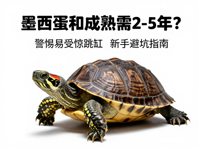 墨西哥蛋龟性成熟需2-5年?警惕易受惊跳缸,新手避坑指南
