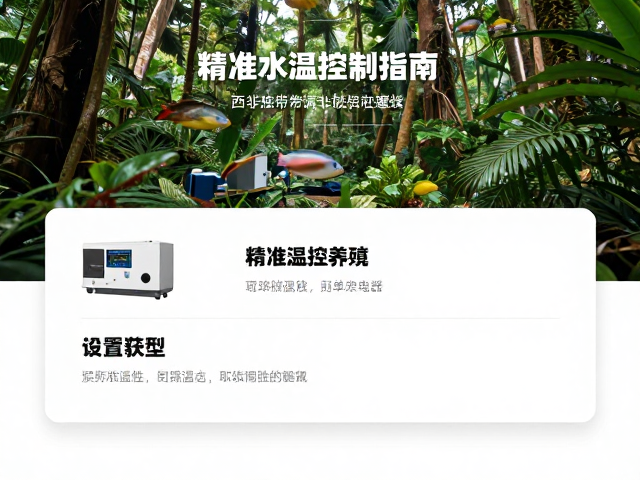 西非热带雨林舒氏猪齿鱼养殖,精准水温控制指南