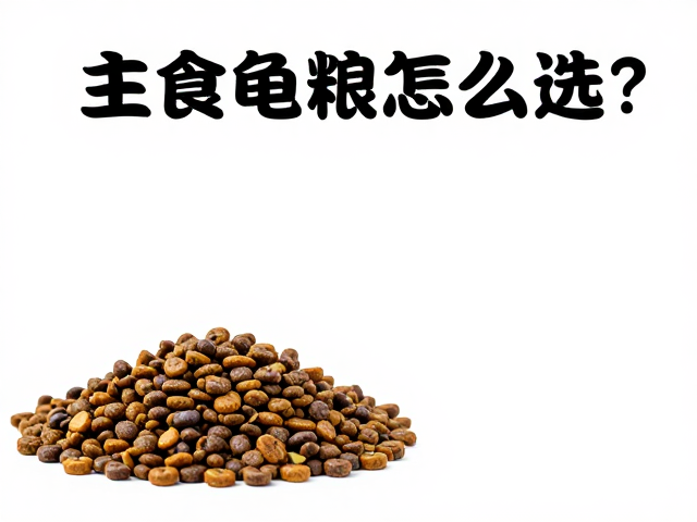 主食龟粮怎么选?专用龟粮搭配喷雾加湿,打造黄金饲养环境