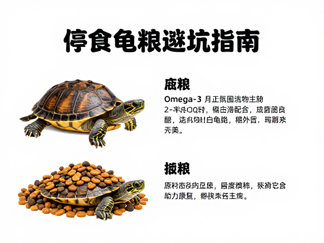 病龟停食观察，主食龟粮怎么选？Omega-3助力康复