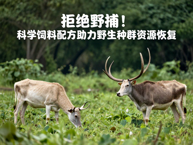 拒绝野捕！科学饲料配方助力野生种群资源恢复