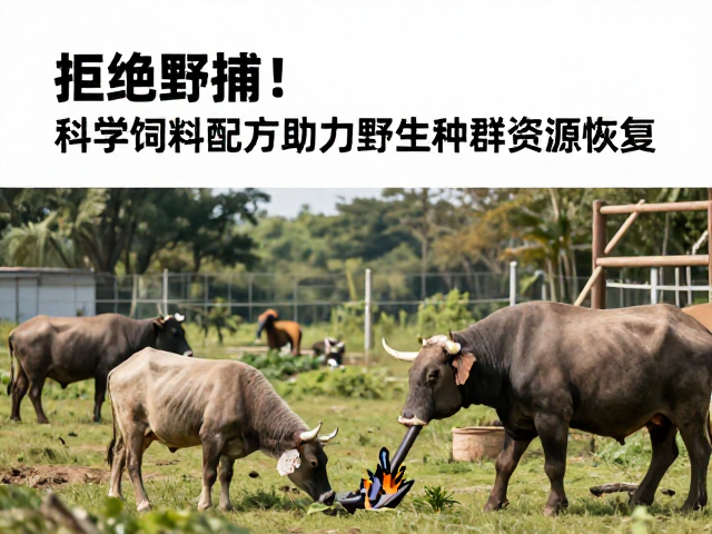 拒绝野捕！科学饲料配方助力野生种群资源恢复
