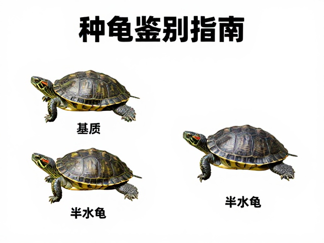 种龟鉴别指南,水龟与半水龟区别,基质厚度适宜标准