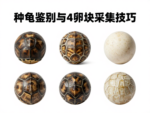 种龟鉴别与卵块采集技巧,自然破壳预兆全解析