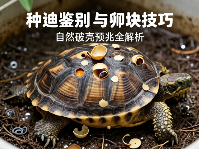 种龟鉴别与卵块采集技巧,自然破壳预兆全解析