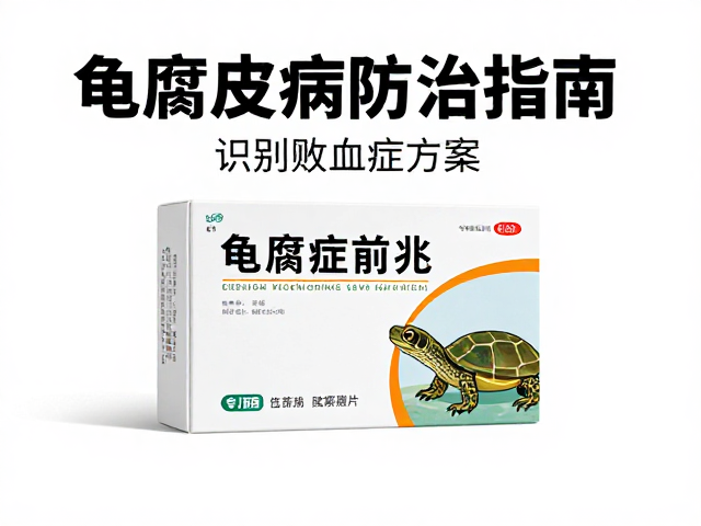 龟腐皮病防治指南,识别败血症前兆,专用龟药急救方案
