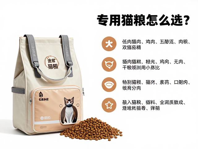 专用猫粮怎么选?搭配高颜值猫包,主粮干粮喂养全攻略