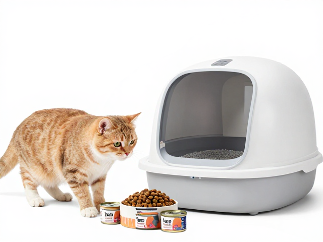 专用猫粮零食罐头搭配智能猫砂盆,养宠省心攻略
