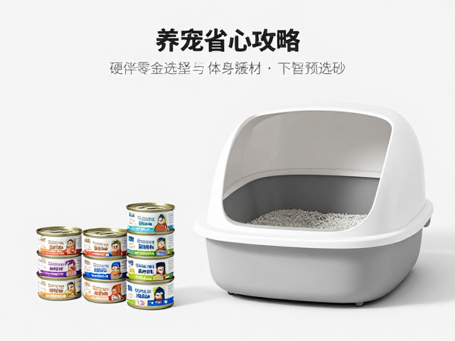 专用猫粮零食罐头搭配智能猫砂盆,养宠省心攻略