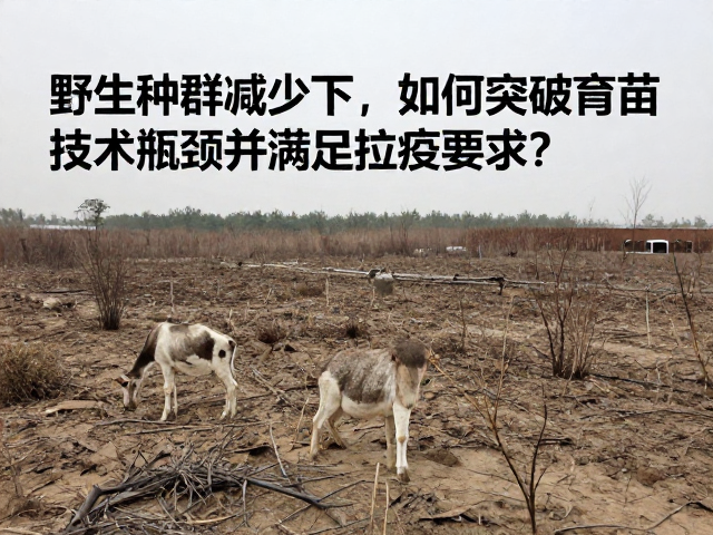 野生种群减少下，如何突破育苗技术瓶颈并满足检疫要求？