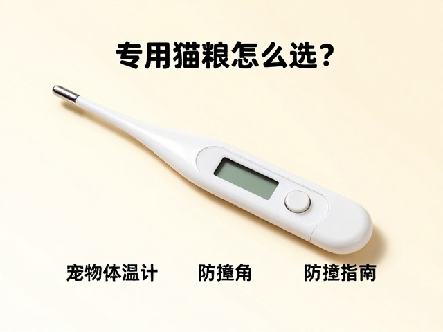 专用猫粮怎么选？宠物体温计与防撞角选购指南