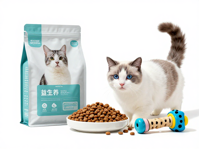 专用猫粮搭配益生菌与磨牙玩具，科学喂养打造健康爱宠生活