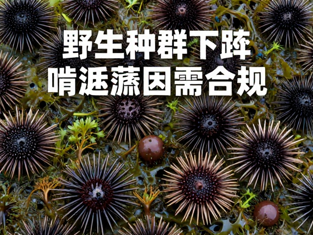 野生种群下降？海胆检疫新规，啃食藻类需合规