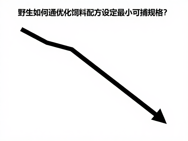 野生种群下降！如何通过优化饲料配方设定最小可捕规格？
