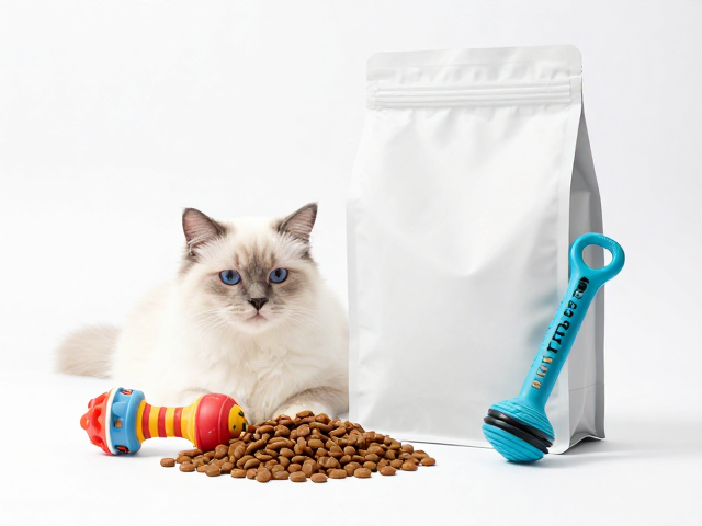 专用猫粮搭配发声玩具与宠物门挡,打造高流量养宠生活指南