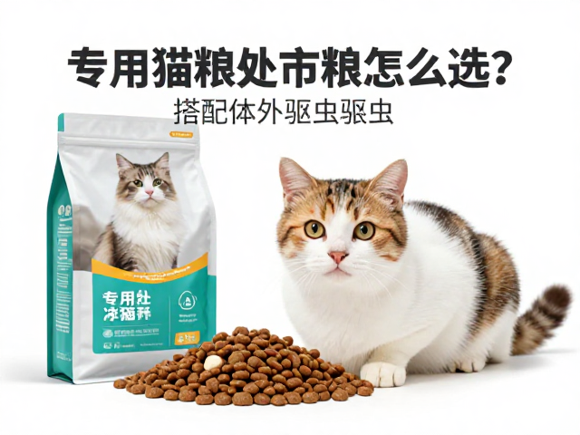 专用猫粮与处方粮怎么选?搭配体外驱虫药的科学喂养指南