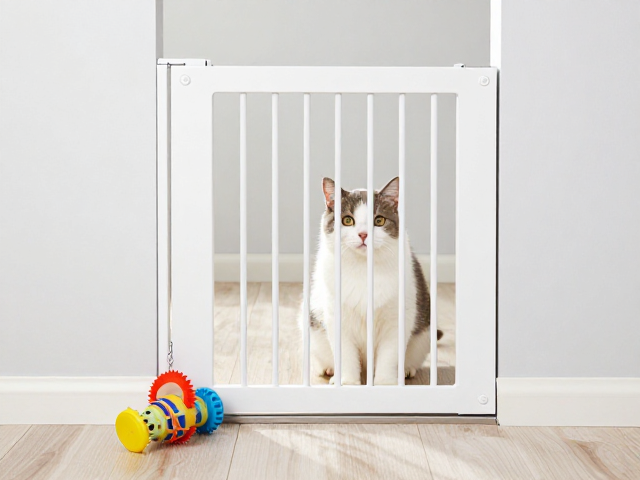 专用猫粮搭配发声玩具与宠物门挡,打造高流量养宠生活指南