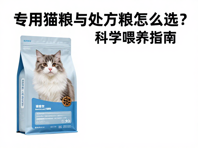 专用猫粮与处方粮怎么选?搭配体外驱虫药的科学喂养指南