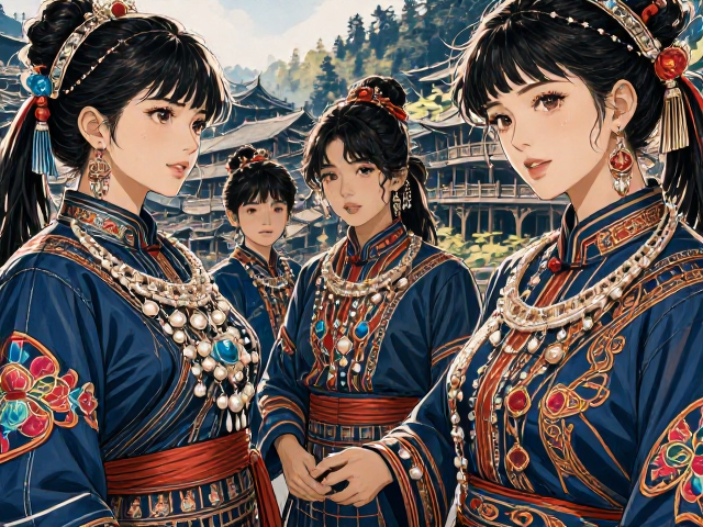 瑶族传统村寨节庆，瑶绣民俗文化传承与浓郁色彩之旅