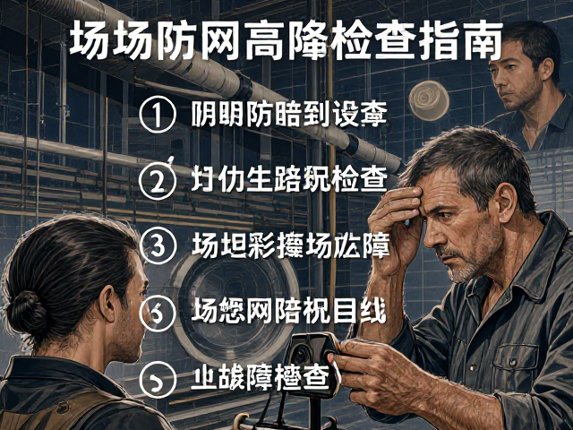 场地照明检修与防尘防网高检查指南，保障安全合规