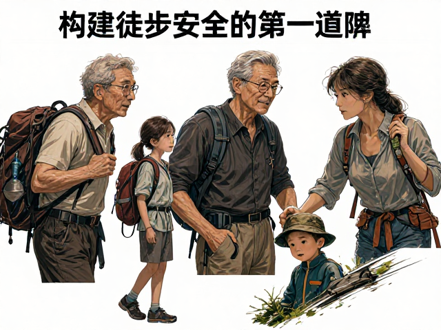 老年徒步指南,防滑防摔技巧与亲子陪伴式安全出行攻略