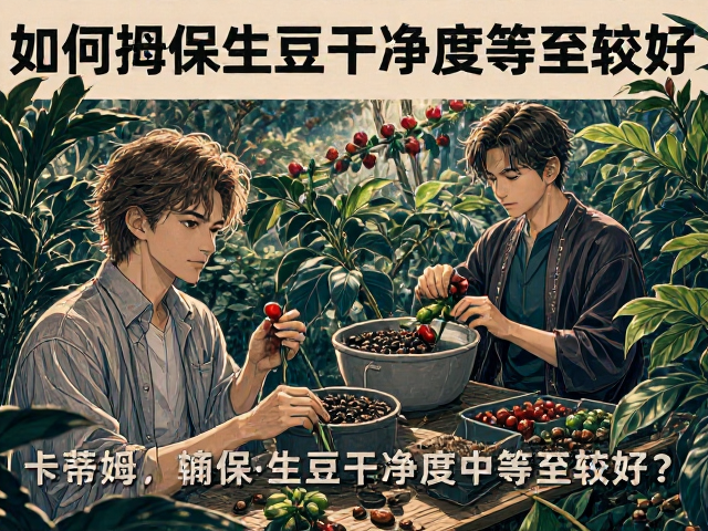 卡蒂姆咖啡苗圃炼苗指南，如何确保生豆干净度中等至较好？