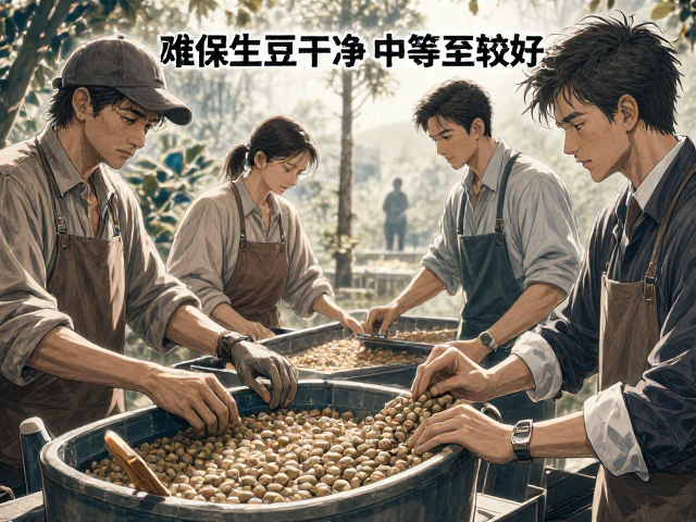 采收标准化与初加工去杂流程