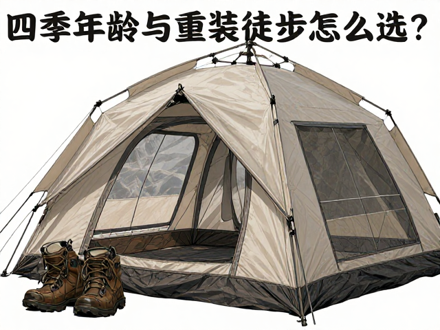 全年龄段装备适配指南,四季帐篷与重装徒步怎么选?