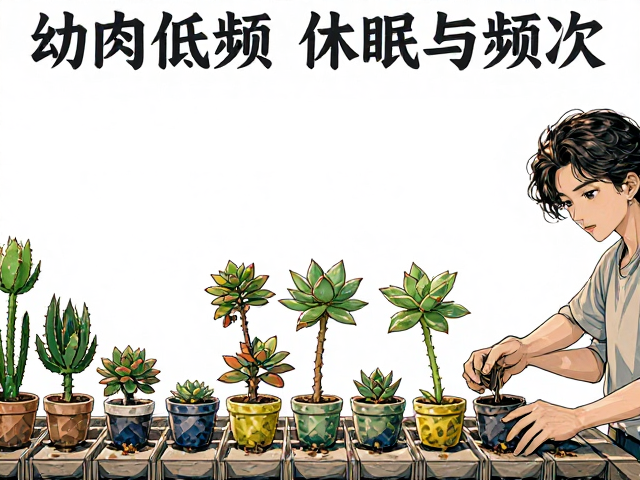 幼苗期施肥的低频策略与浓度控制