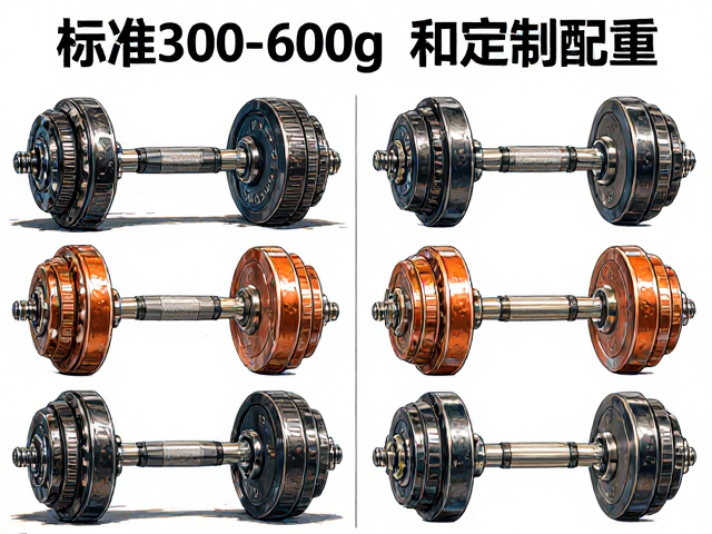 标准300-600g与定制配重价格对比,100-200g更适户外