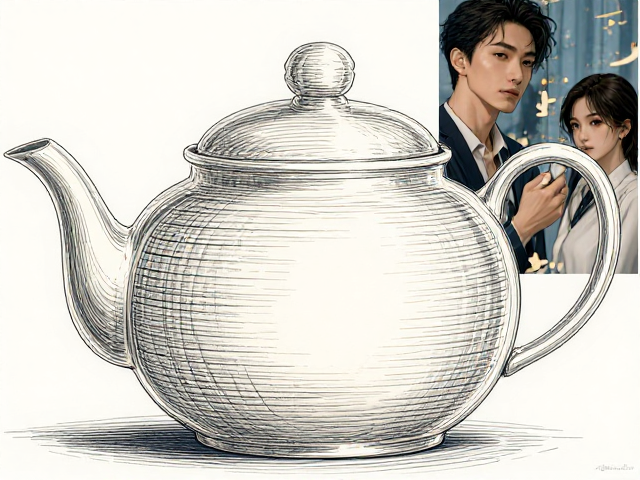线条刻绘茶壶，保留手绘痕迹自然之美，匠心茶具选购指南