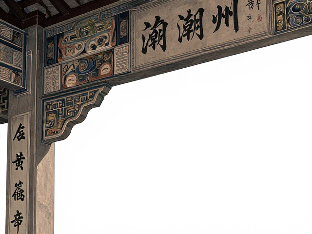 广东潮州园林廊檐装饰，牌匾楹联的文化韵味与鉴赏指南