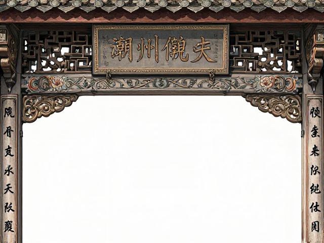 广东潮州园林廊檐装饰，牌匾楹联的文化韵味与鉴赏指南