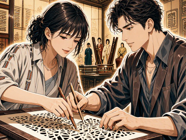 非遗传承，师徒制下的镂空技艺与藏馆陈列美学