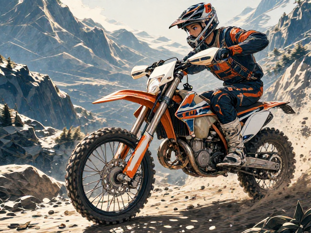 KTM 250/300 EXC林间穿行与山地攀爬实测，越野小车极限挑战