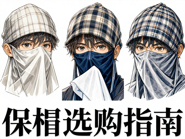 防尘面巾与保暖巴拉克拉法帽选购指南，避免漂白剂伤害