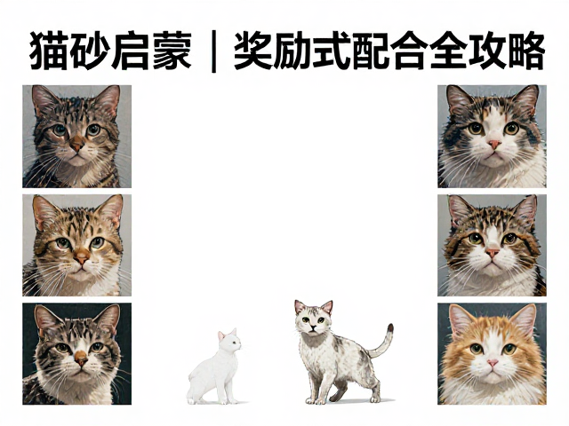 新手养猫必看，猫砂启蒙、慢食训练与奖励式配合全攻略