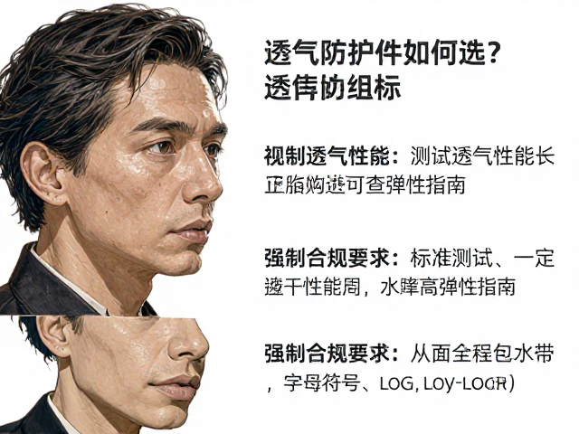 透气防护件如何选?测试透气性能与定期检查弹性指南