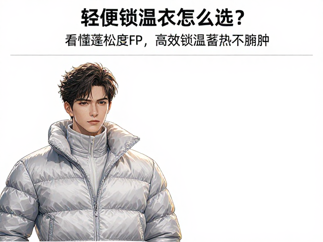 轻便锁温衣怎么选?看懂蓬松度FP,高效锁温蓄热不臃肿