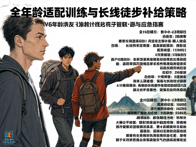 长线徒步补给策略:计算、管理与应急方案