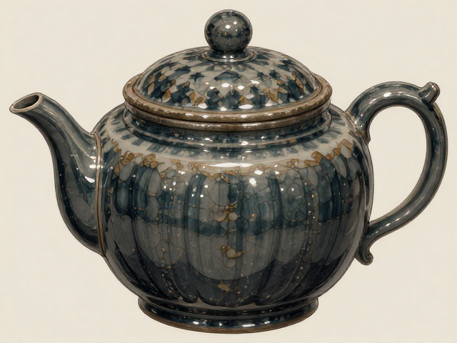 茶壶釉色搭配美学,光洁致密釉面提升品茗质感