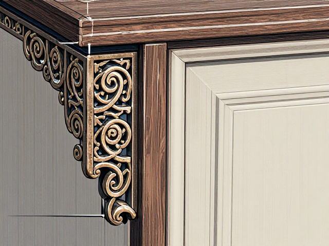 古法琉璃料做柜门包角，家具构件装饰位置详解与避坑指南