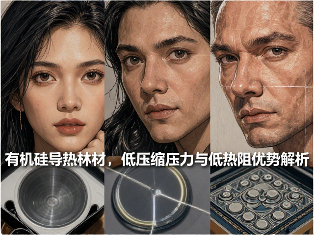 有机硅导热材质，低压缩应力与低热阻优势解析