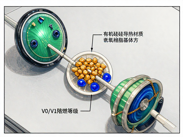 有机硅导热材质环氧树脂基配方,V0/V1阻燃等级详解与应用