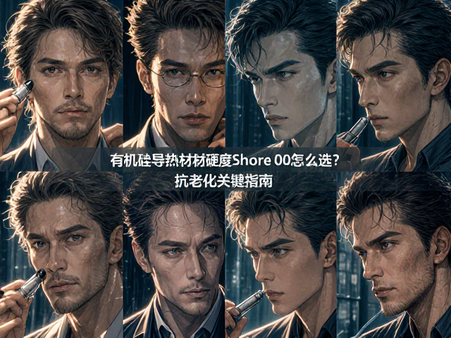 有机硅导热材质硬度Shore 00怎么选？抗老化关键指南