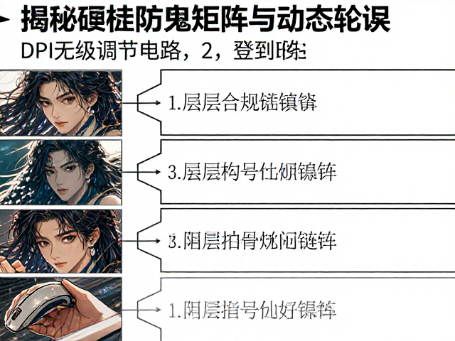 揭秘硬件防鬼矩阵与动态轮询，DPI无级调节电路如何提升鼠标性能