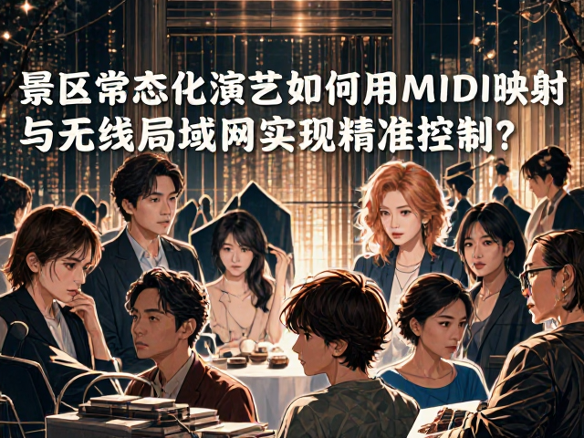 景区常态化演艺如何用MIDI映射与无线局域网实现精准控制?
