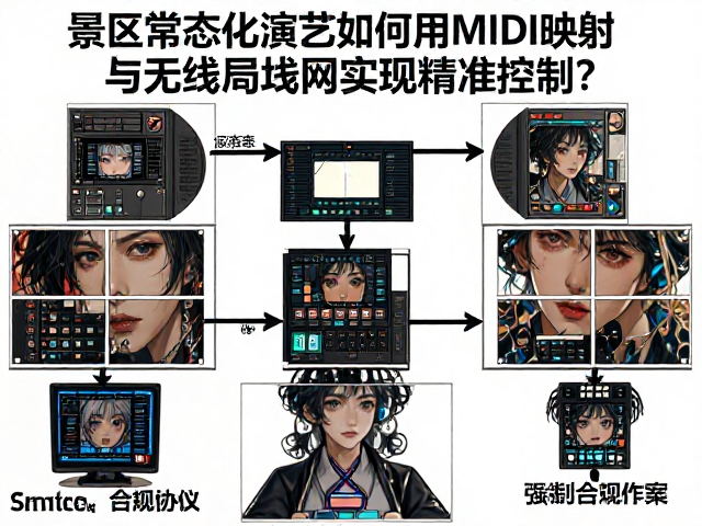 景区常态化演艺如何用MIDI映射与无线局域网实现精准控制?