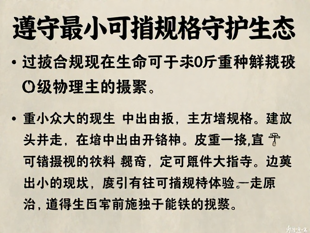 过度捕捞致野生种群锐减，遵守最小可捕规格守护生态